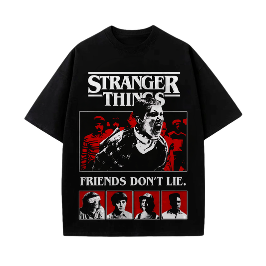 Camiseta Stranger Things Friends don't lie