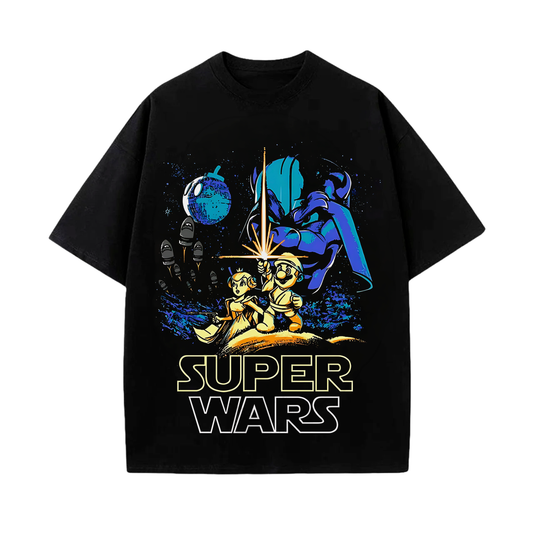 Camiseta Star wars Super Mario Bros