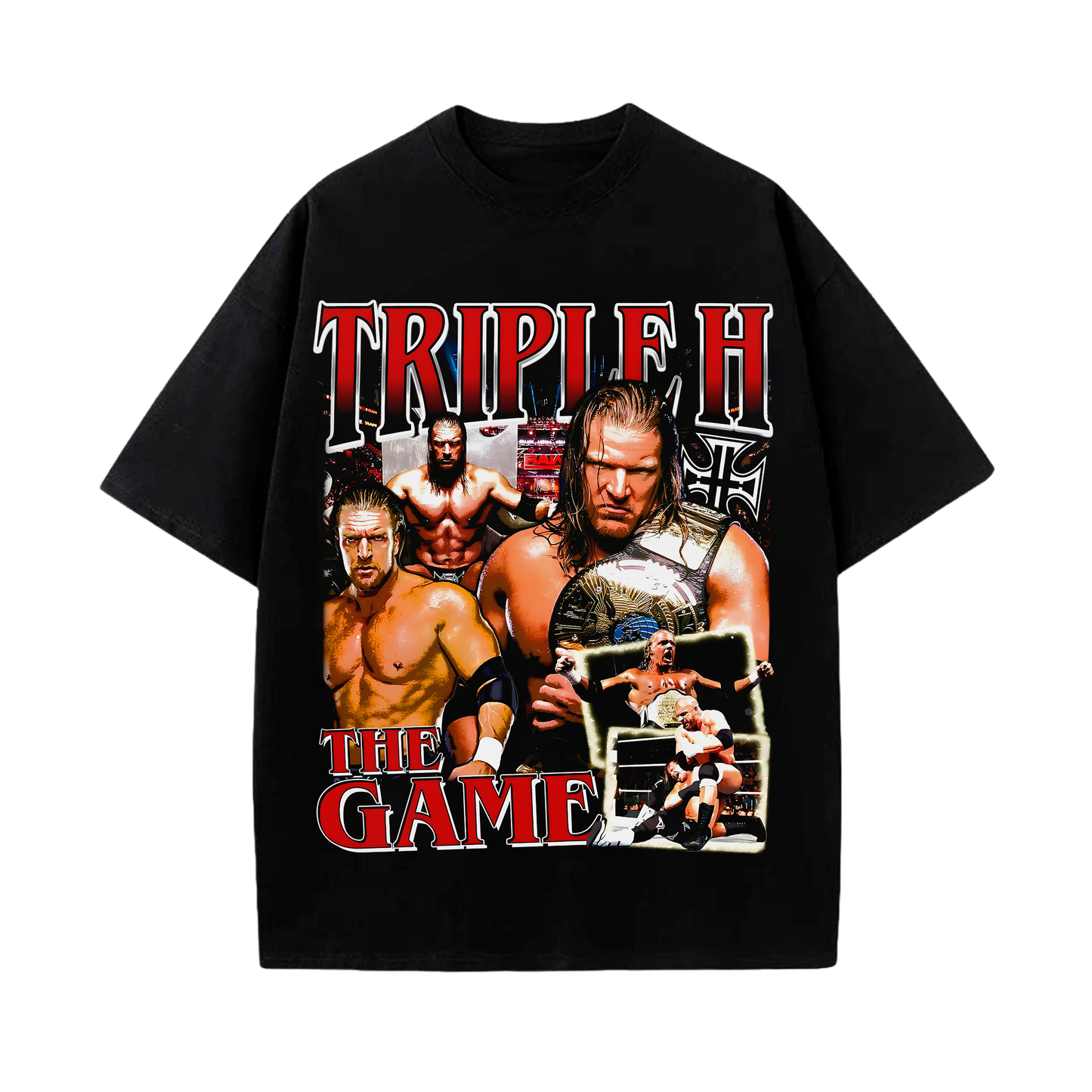 Camiseta WWE Triple H fan art