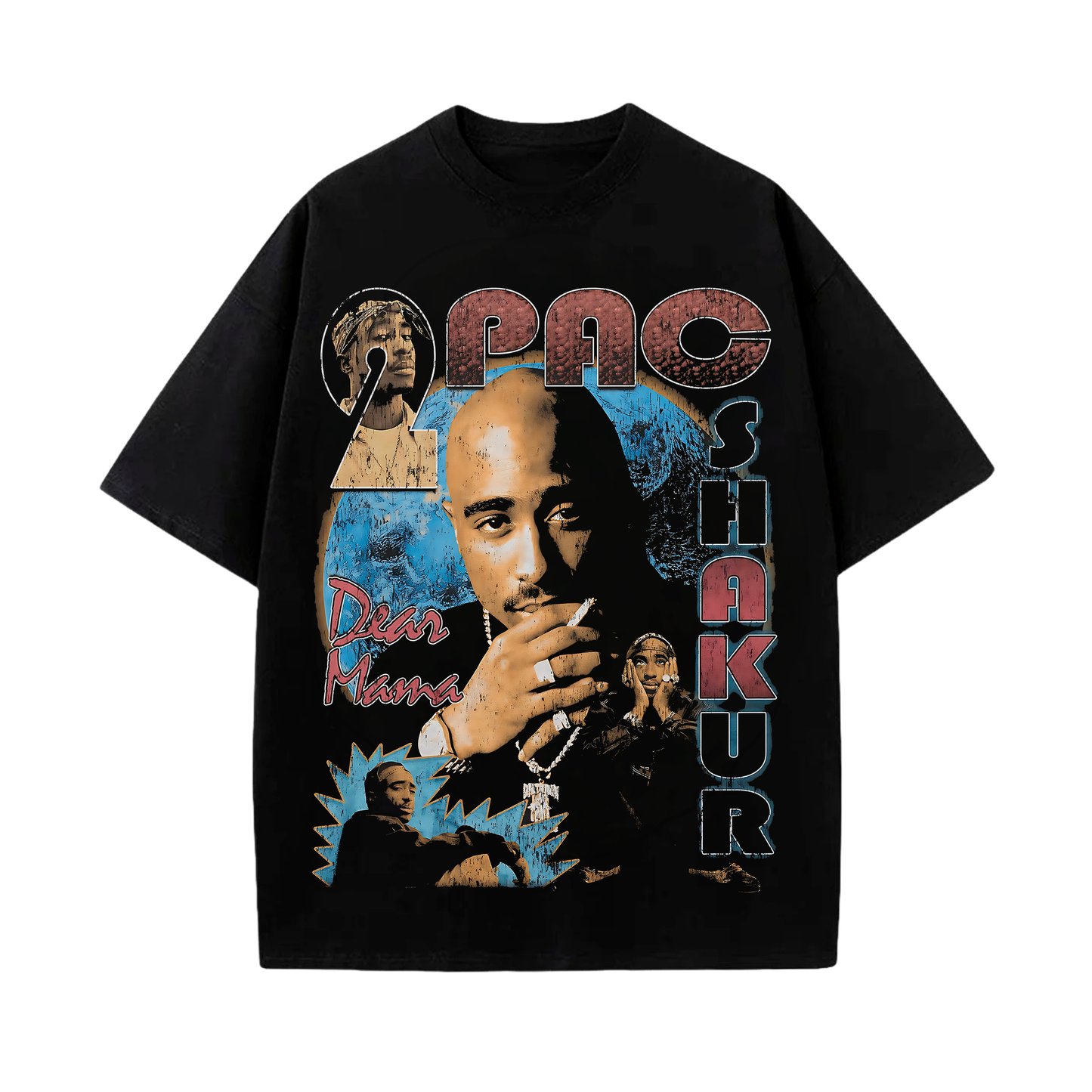 Camiseta Tupac vintage