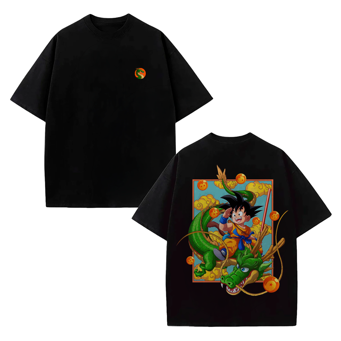 Camiseta Bola de dragón Goku y Shenlong